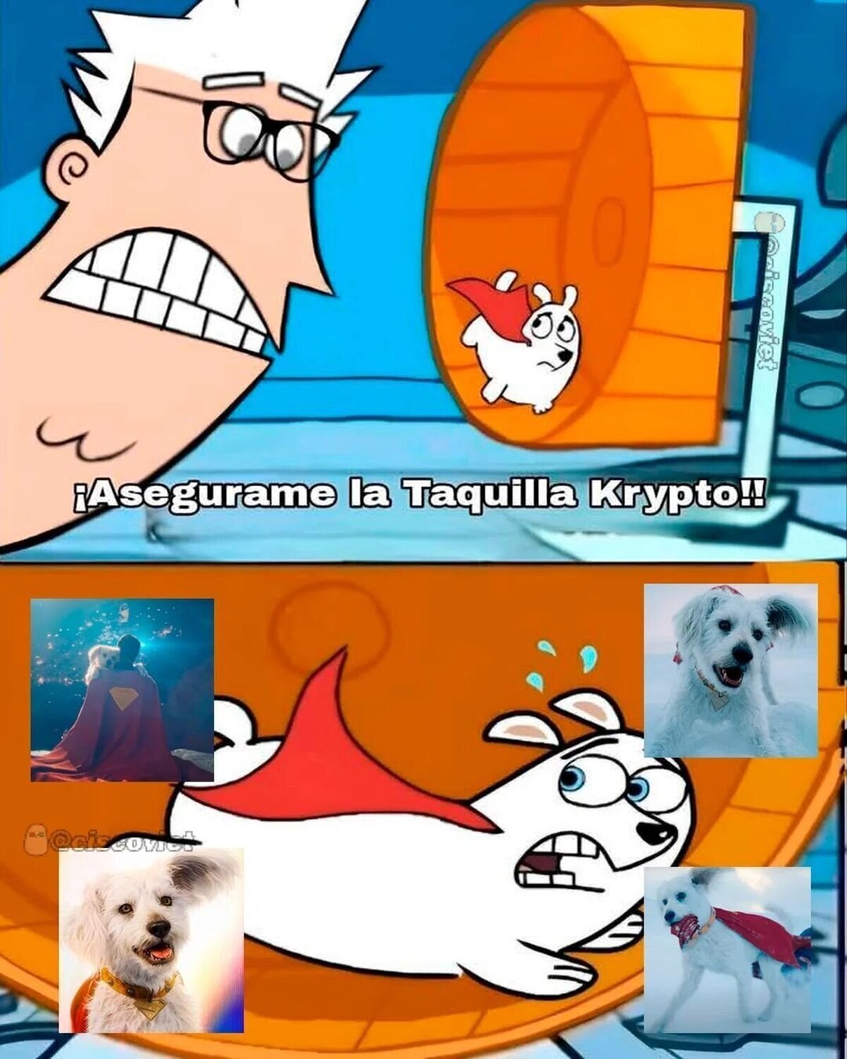 Quedamos en manos del perro