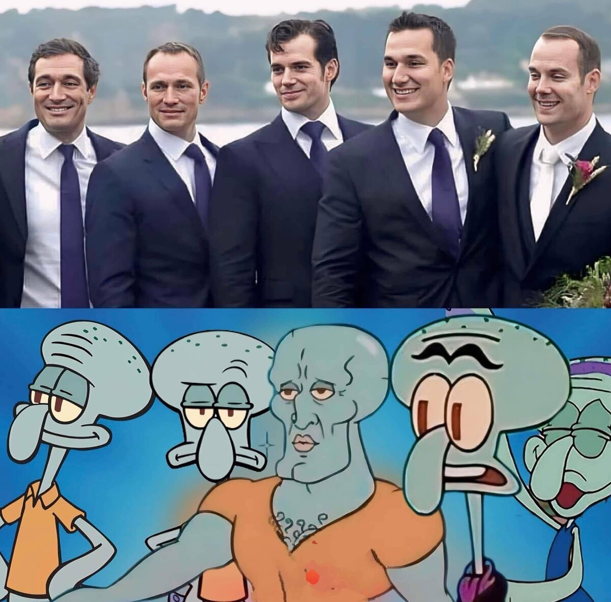 Henry Cavill y sus hermanos