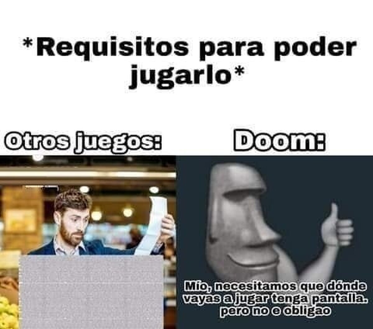 Los requisitos del Doom, un clásico