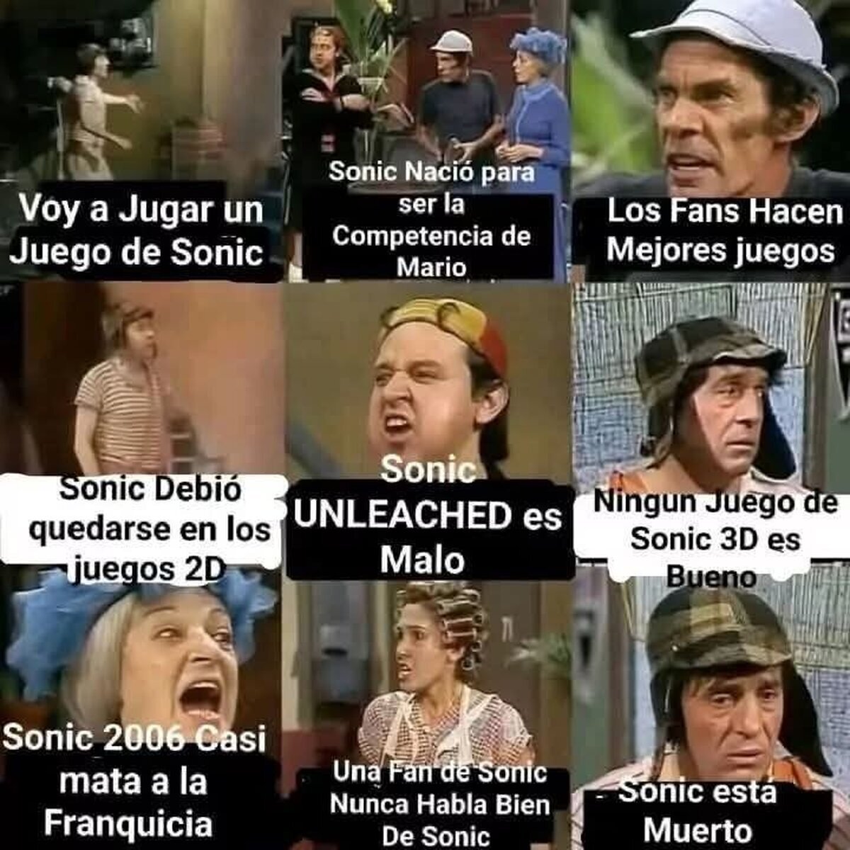 No toleraré malos tratos a Sonic