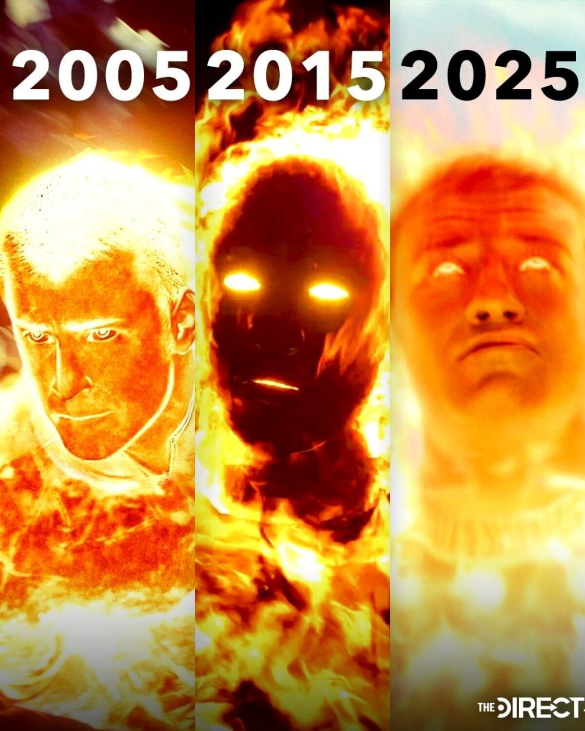 La evolución de la antorcha humana en el cine