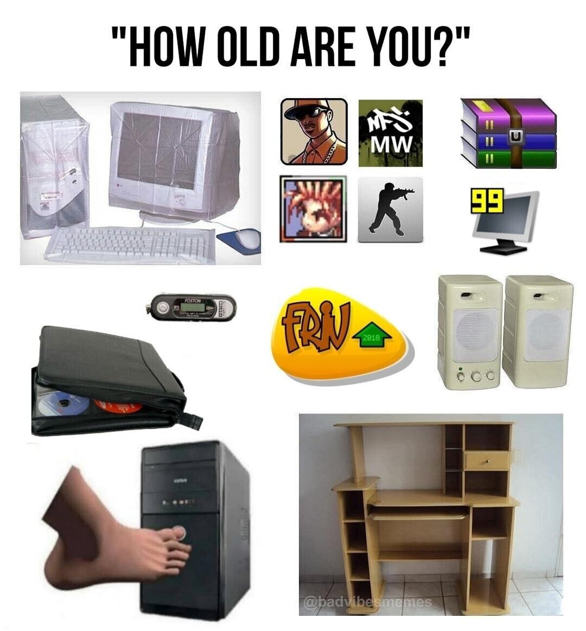 Así de viejo estoy