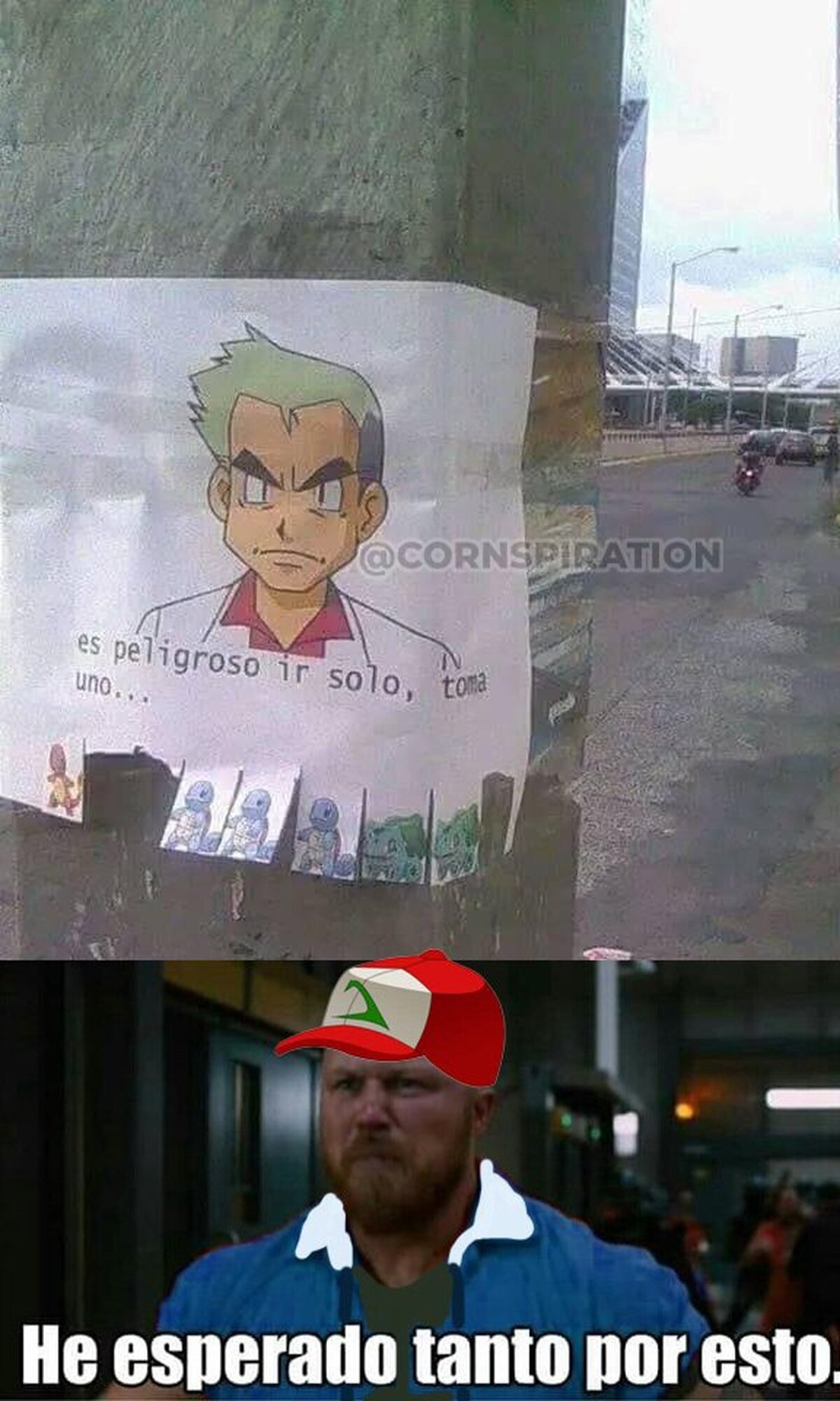 El profesor Oak, siempre al pendiente