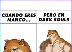 Est&aacute; bien si es Dark Souls