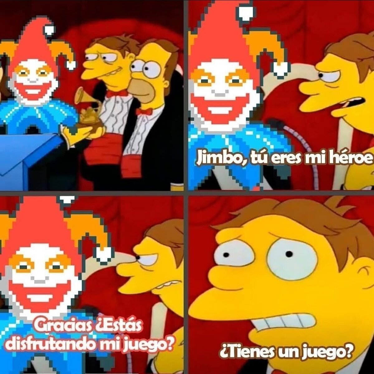 Jimbo, tu eres mi heroe