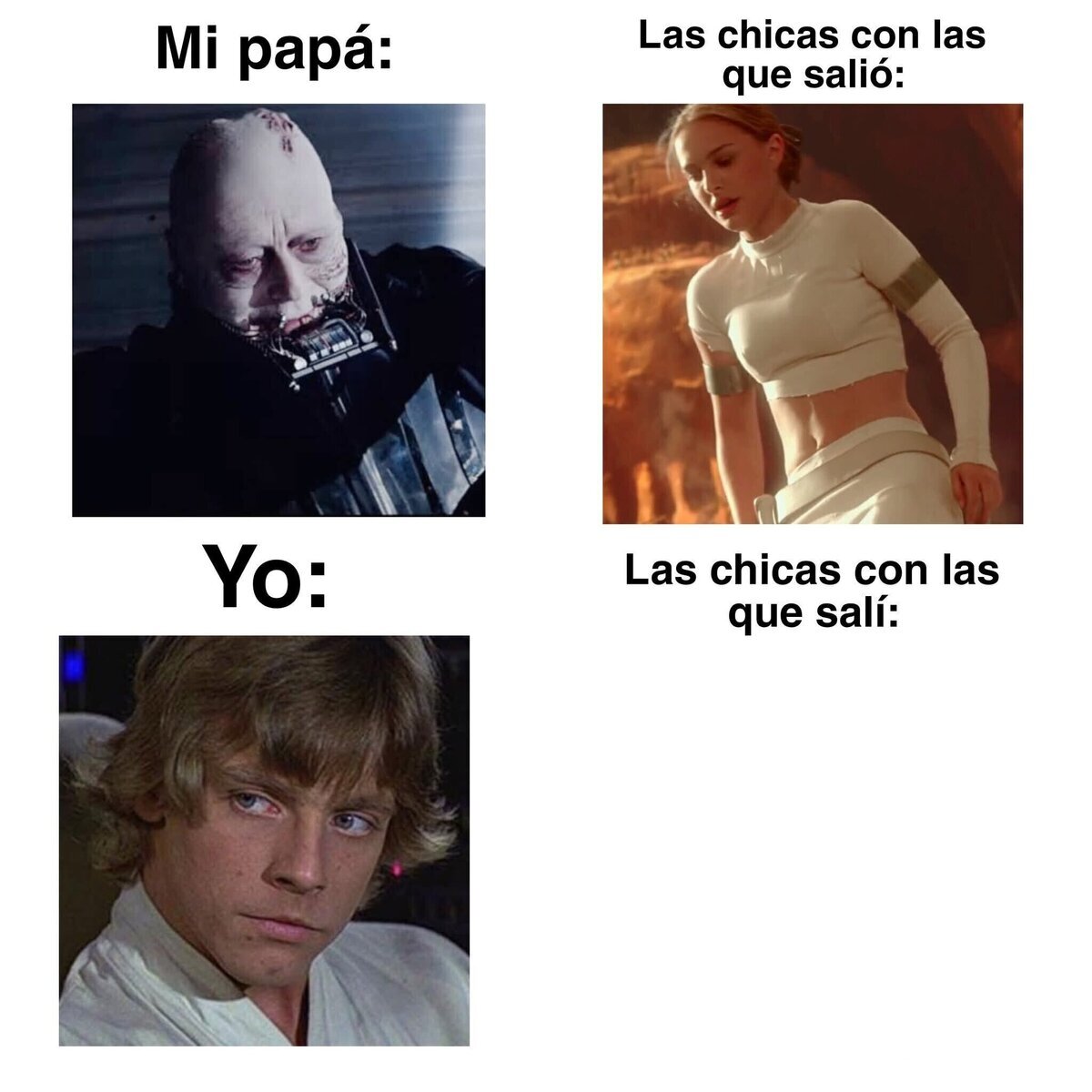 ¿Cómo que Luke no tuvo mujer?