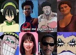 Personajes simplemente entra&ntilde;ables