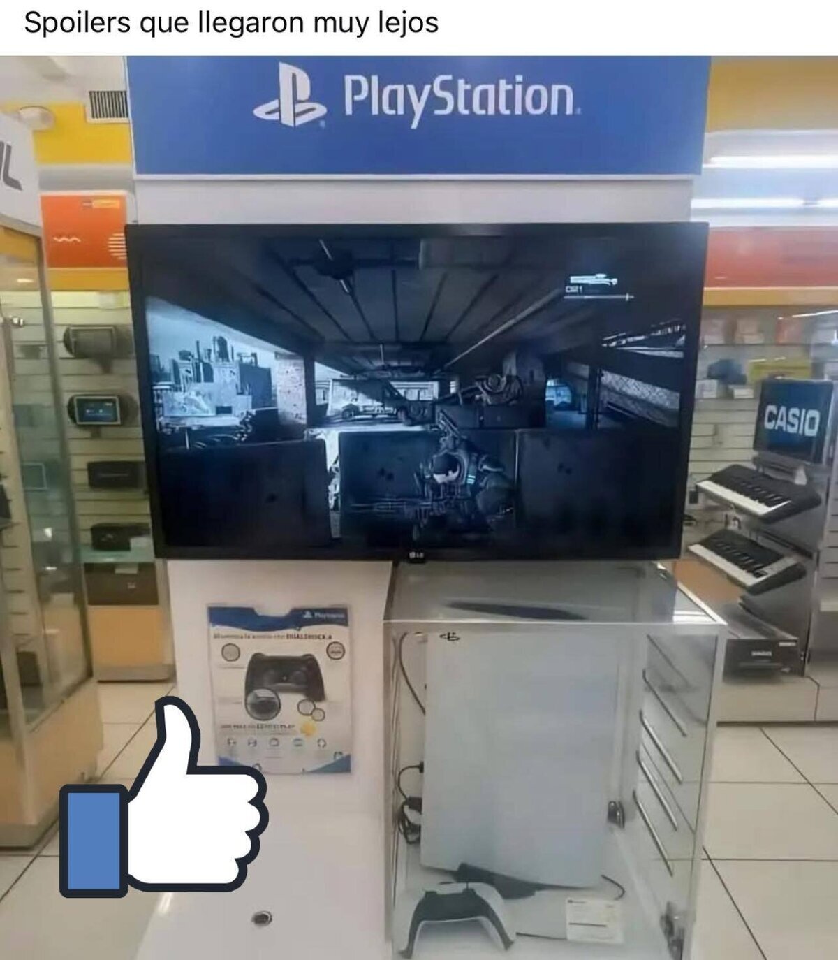Alguien en esa tienda perdió su empleo