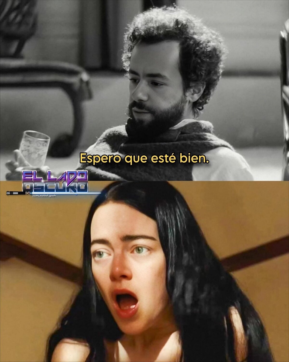 Bien, bien empotrada...