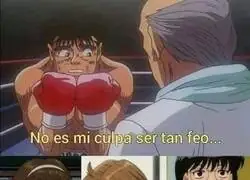 Hajime no Ippo tiene gente fea de coj*nes