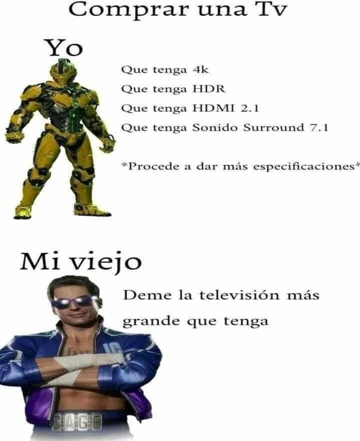 El viejo no se complica