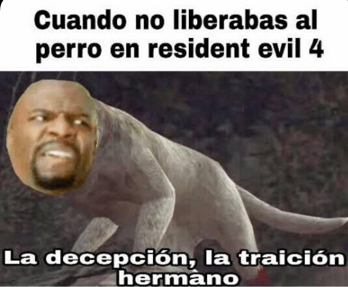 El perro se debe salvar SIEMPRE
