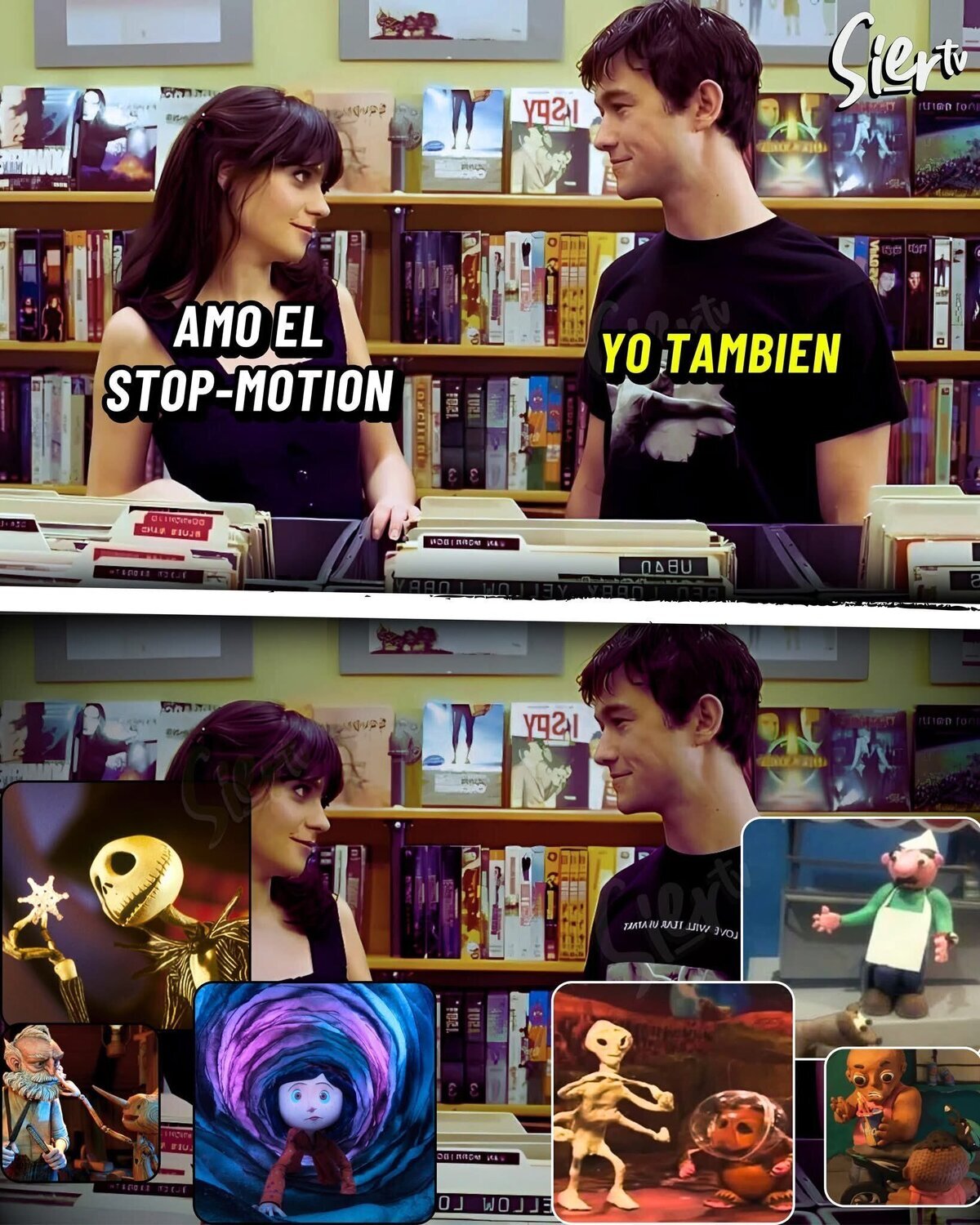 Los amantes del stop motion
