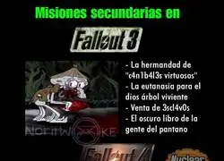 &iquest;Crees que Fallout ha bajado el nivel en las misiones secundarias?