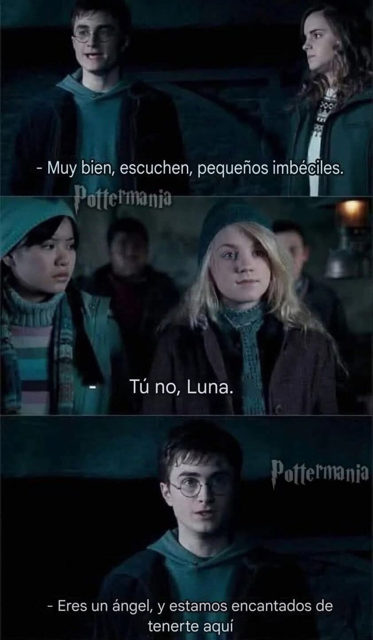 Luna es lo mejor que le ha pasado a Harry Potter