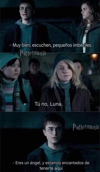 Luna es lo mejor que le ha pasado a Harry Potter