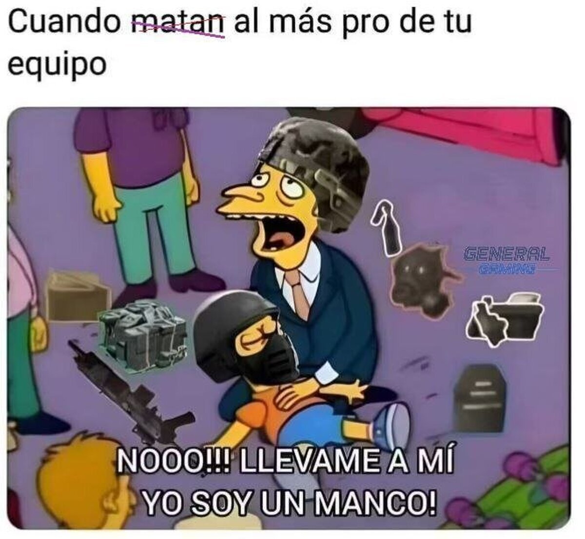 La baja más sensible