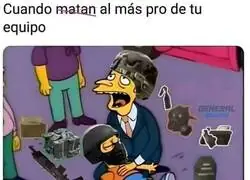 La baja m&aacute;s sensible