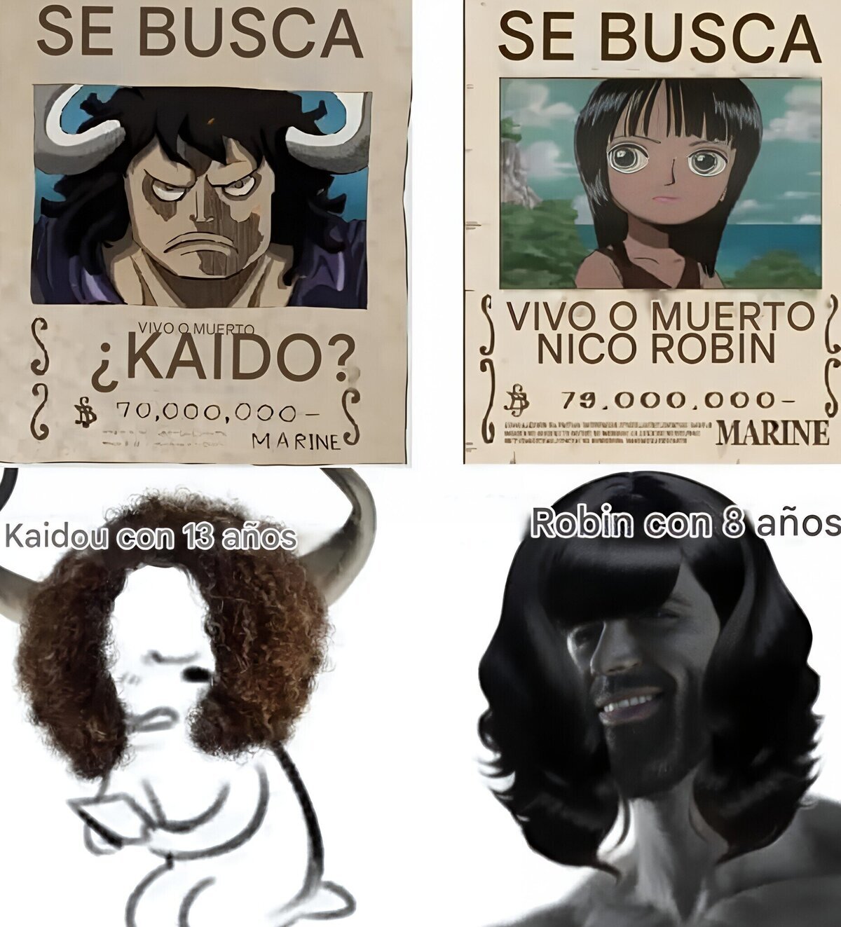 Kaido vs Nico Robin