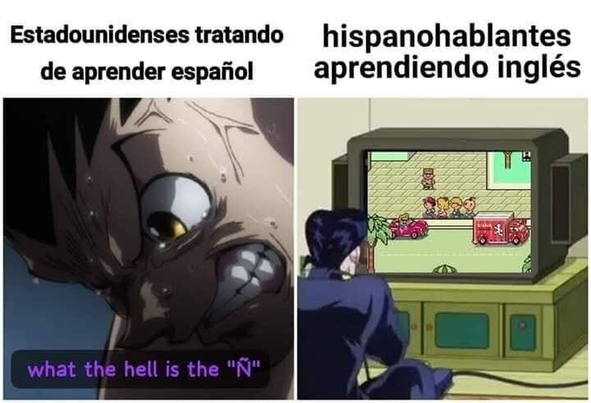 Ah yes, the language.