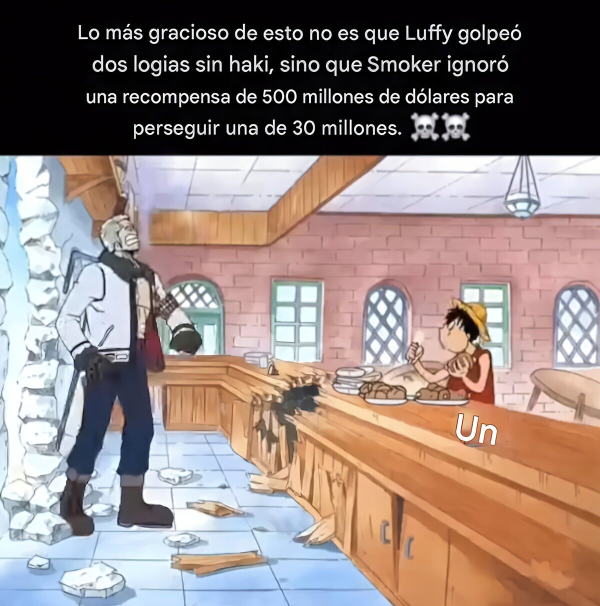 Que potencial tenía Luffy