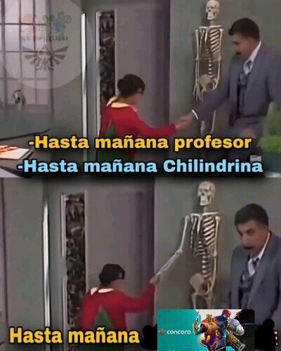 Hasta mañana, Concord