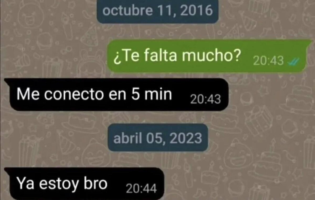 Habrán sido los 5 minutos de Namek explotando...