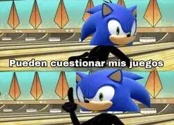 La m&uacute;sica de Sonic no se cuestiona