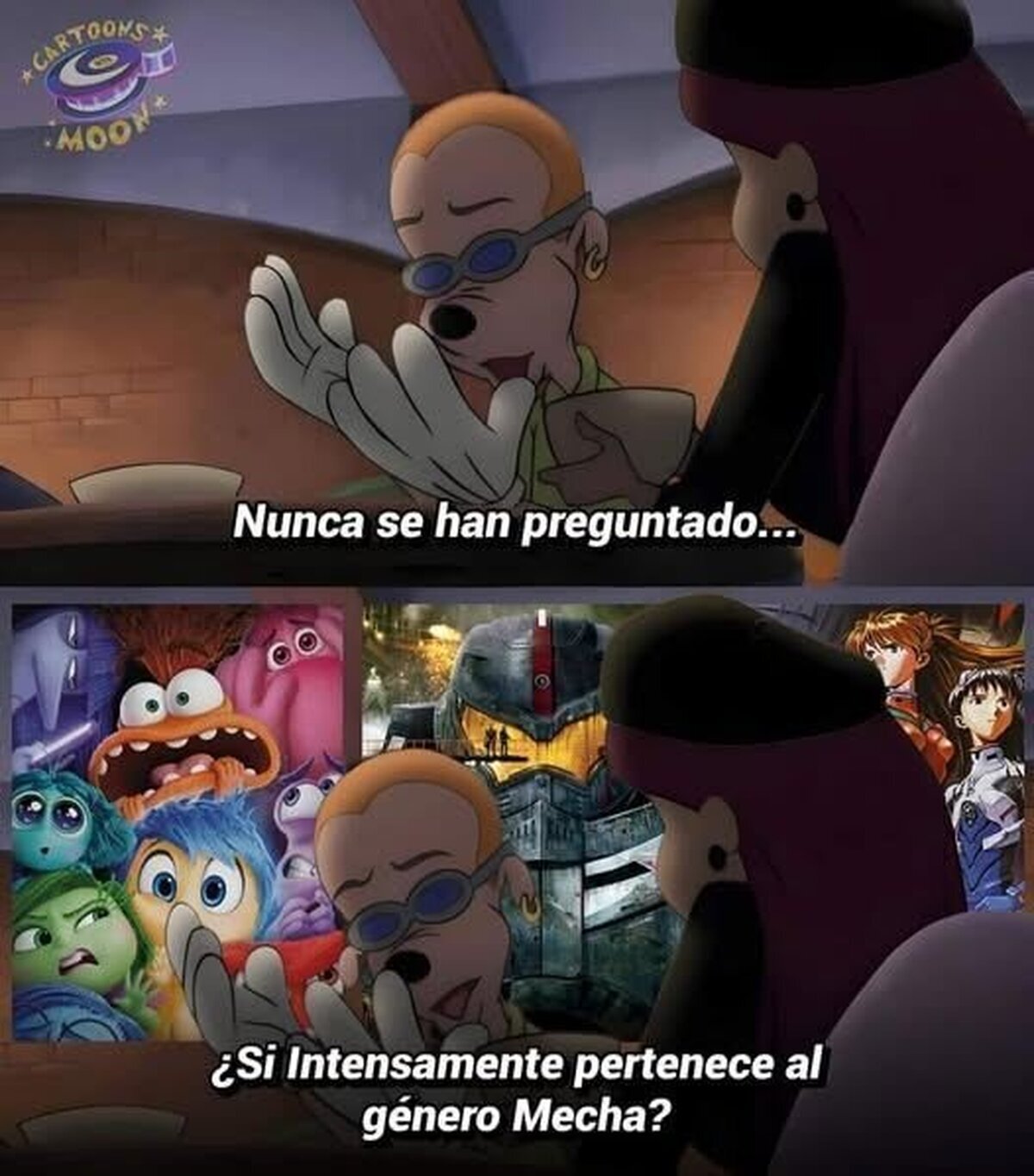 ¿Y si Inside Out es del género mecha?