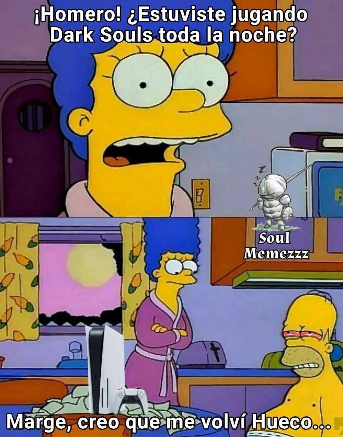 Un juguito de Estus para ese hombre