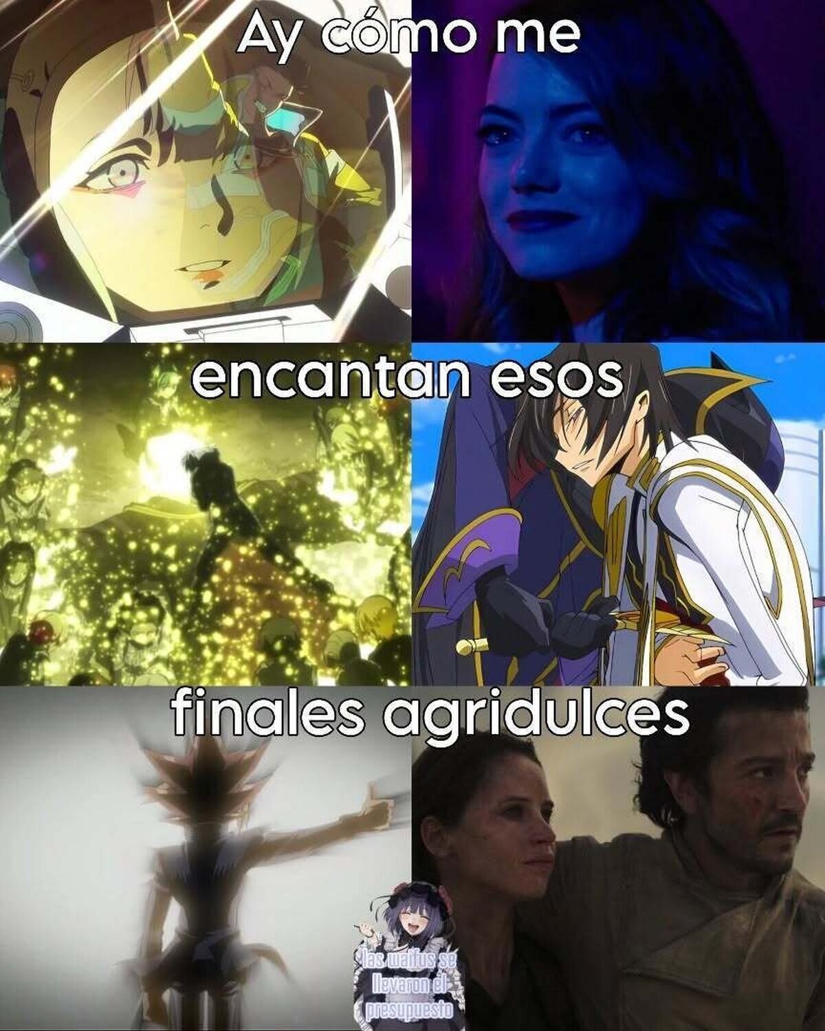 Algunos finales agridulces