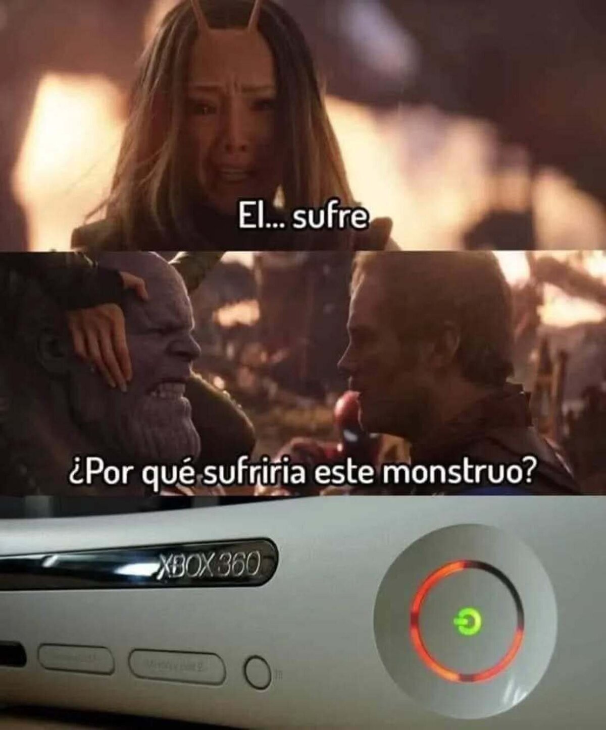 ¿Por qué sufriría un monstruo?