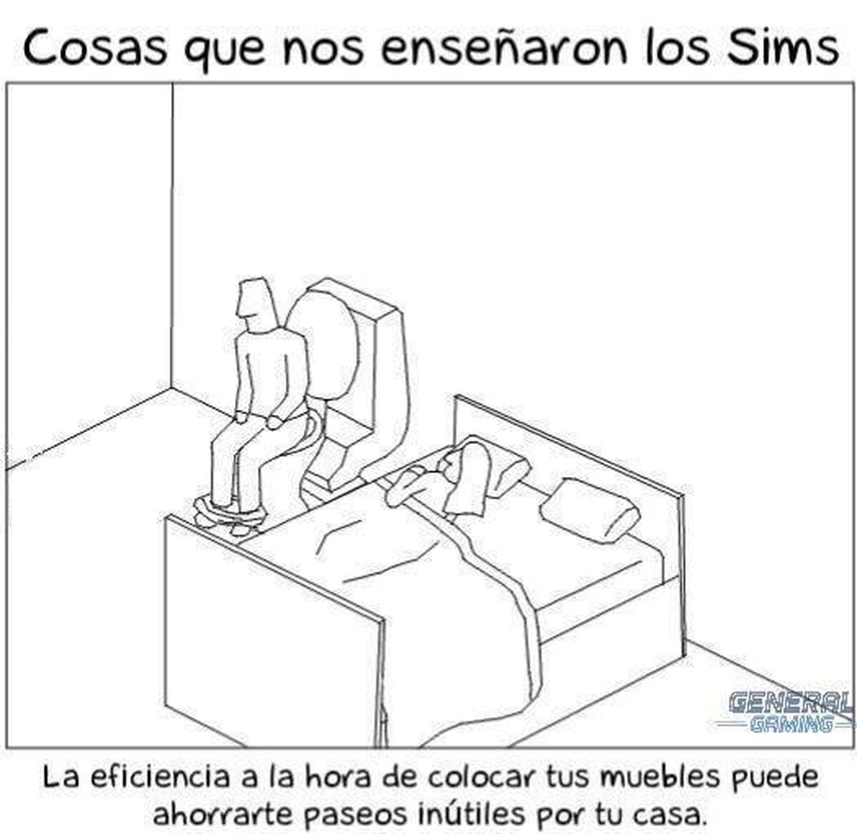 Los Sims enseñándonos a optimizar