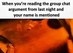 Cuando mencionan mi nombre en el grupo de Whatsapp con 400 mensajes