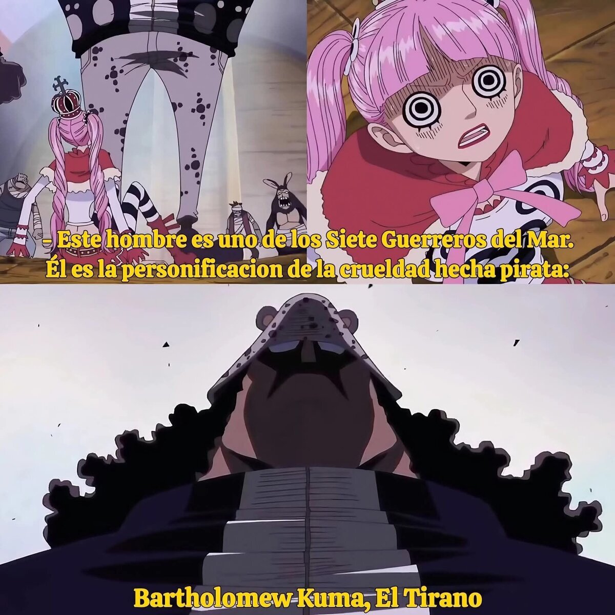 Así fue presentado Kuma por primera vez