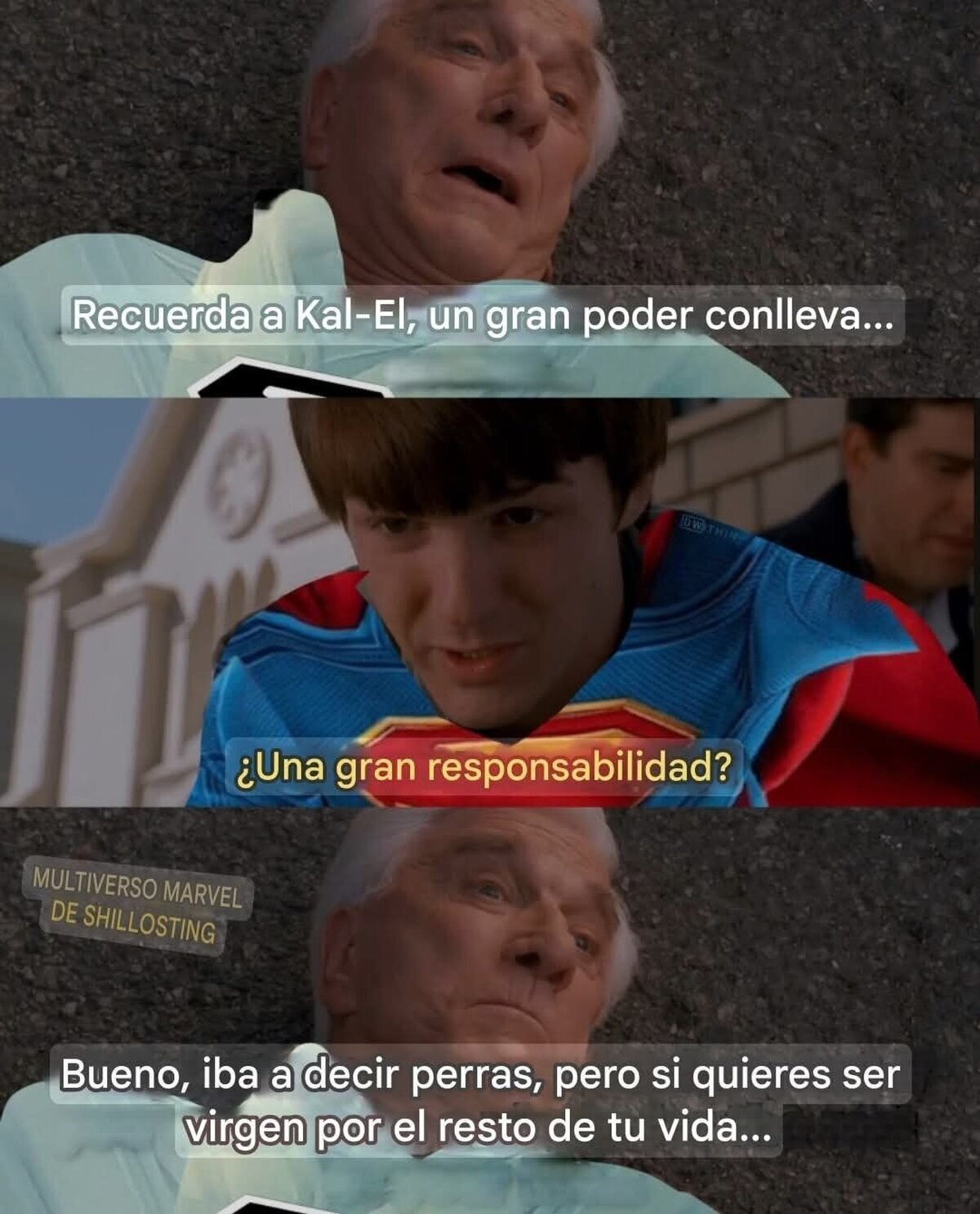 Tremendo el señor Jor-El