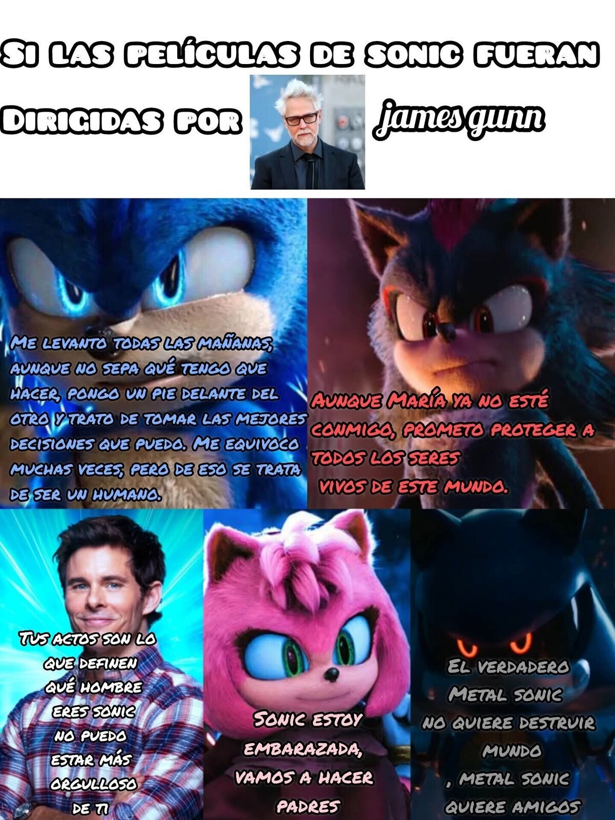 Sonic por James Gunn