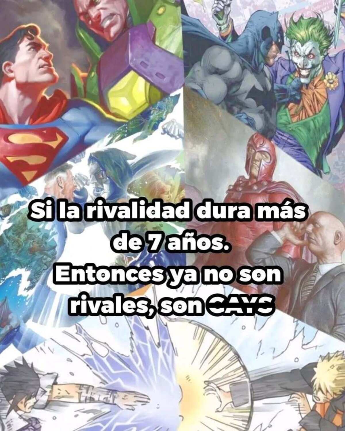 Regla no escrita de las rivalidades