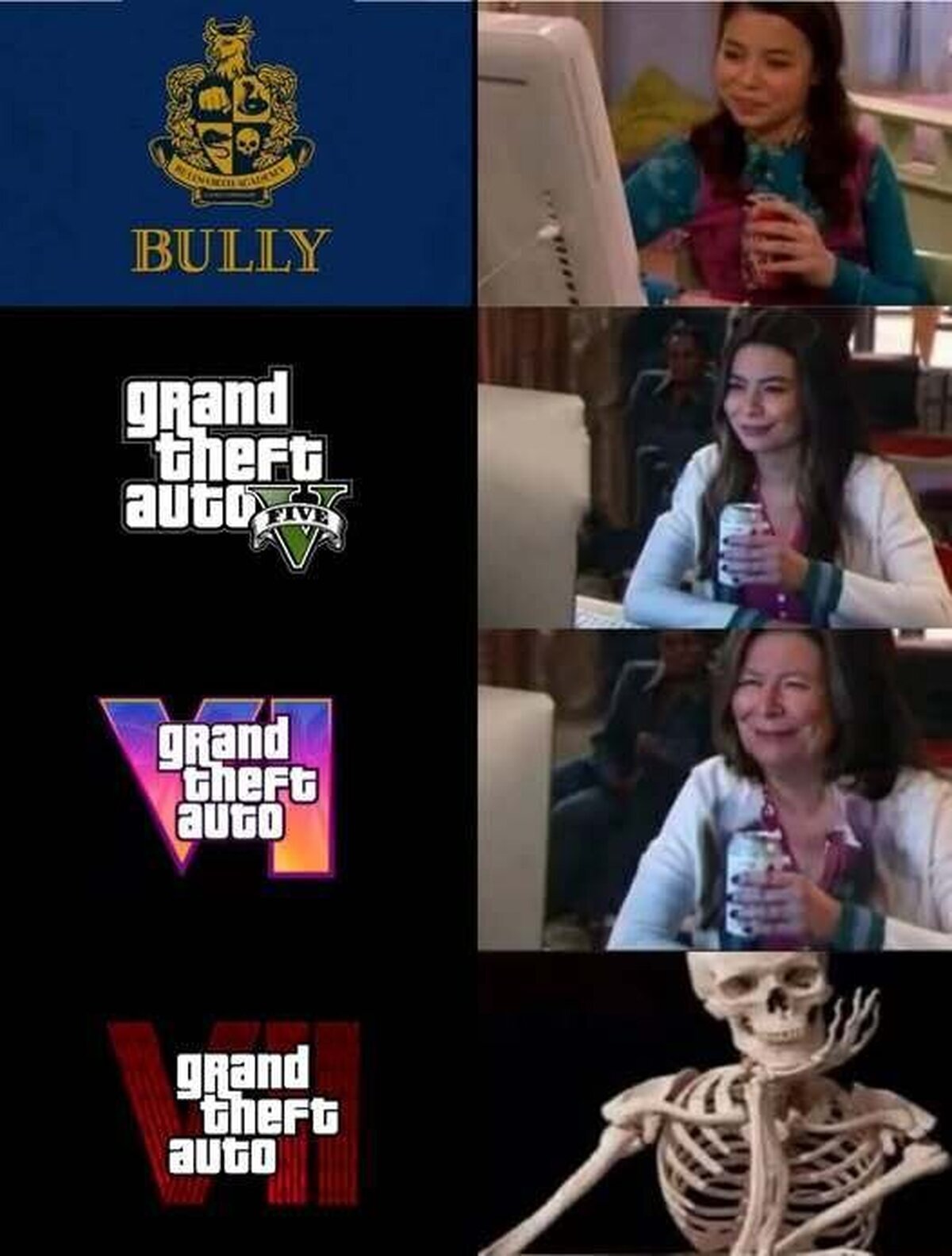 Conozco a Rockstar, sé que nos tendrá así