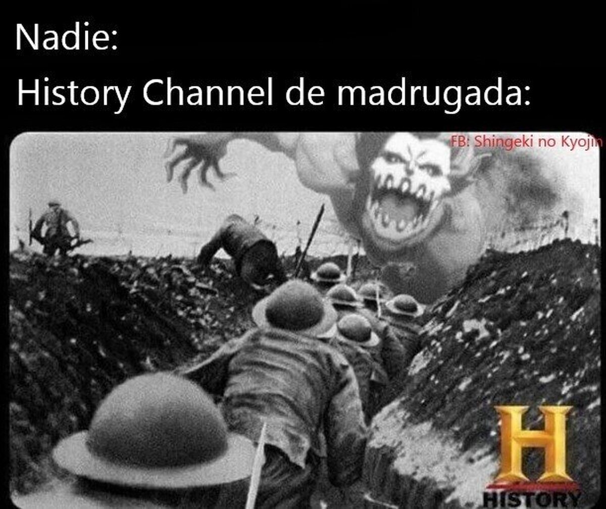 History Channel despues de media noche