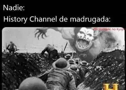 History Channel despues de media noche