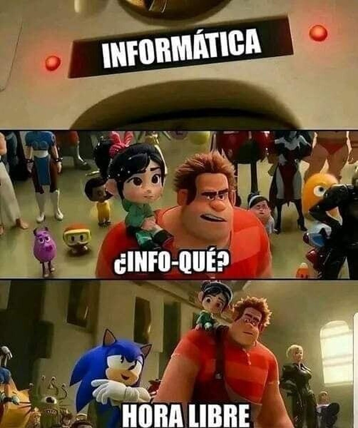 ¡Hora libre!