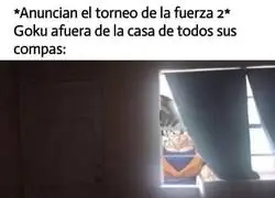 Goku no pierde el tiempo