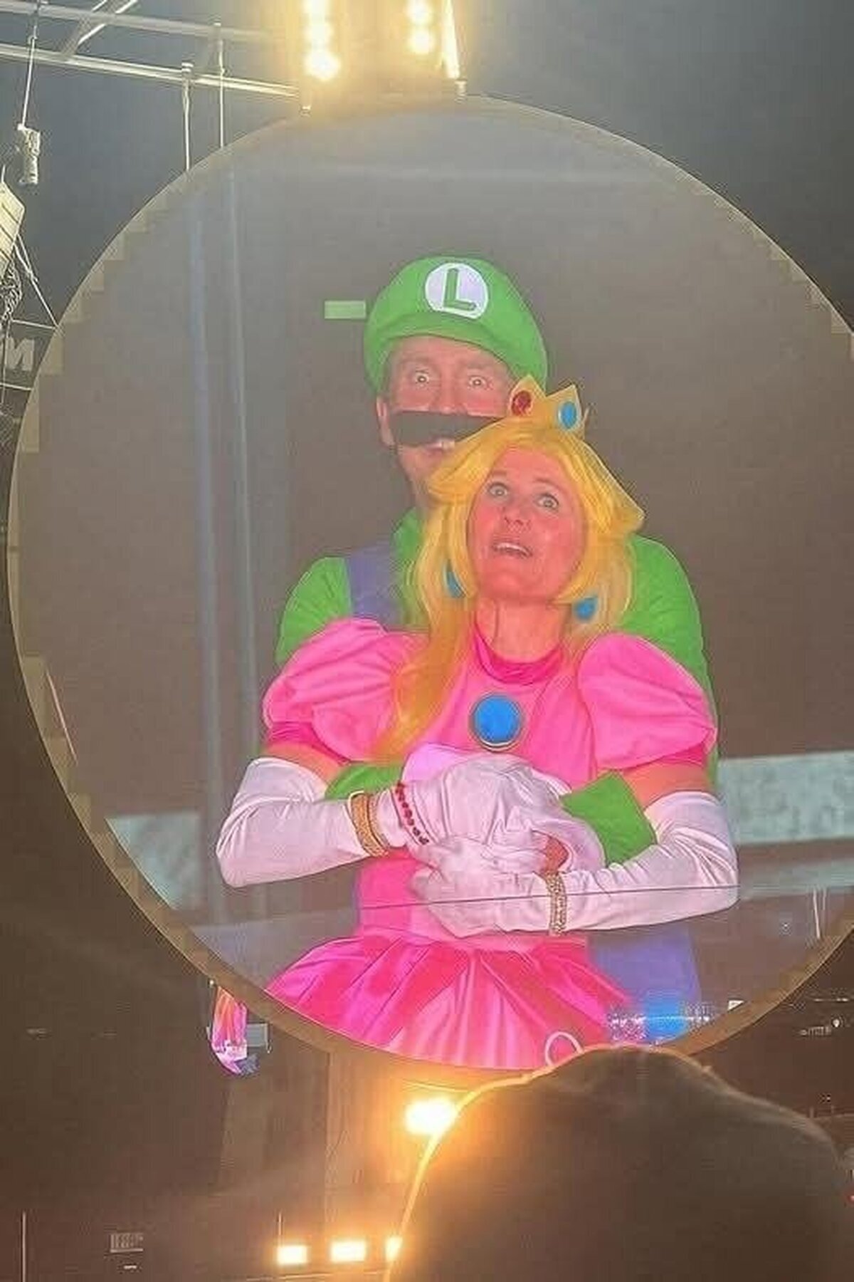 ¡Luigi pillado!