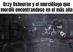 Tremenda pelea en las salas del infierno.