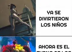 Que se diviertan los hombres