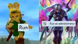 Parece todo m&aacute;s serio en el modo administrador