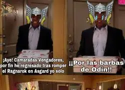 Aunque usted no le crea esto le pasa muy seguido a Thor