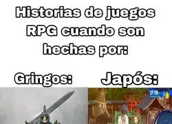 La extra&ntilde;a escritura de los JRPG