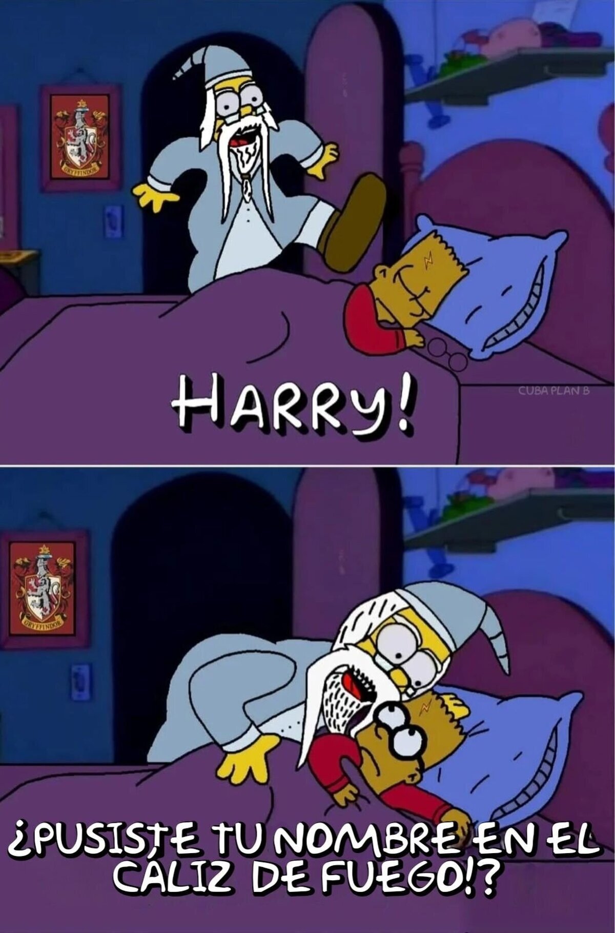 Dijo Dumbledore calmadamente